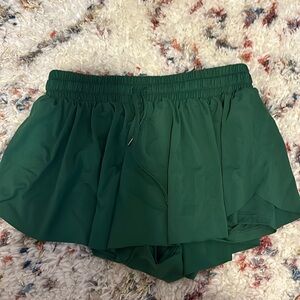 Green shorts